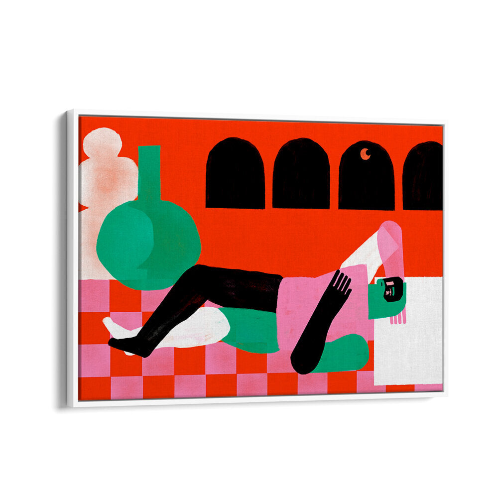 RETRO LOUNGE CHILL , PORTRAITS & FIGURATIVE ILLUSTRATIONS