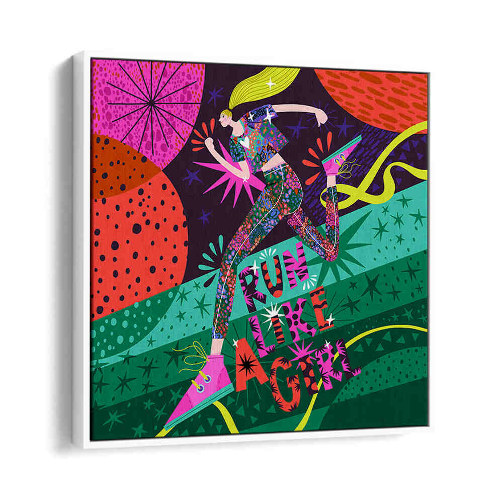 RUN LIKE A GIRL , FASHION POSTERS