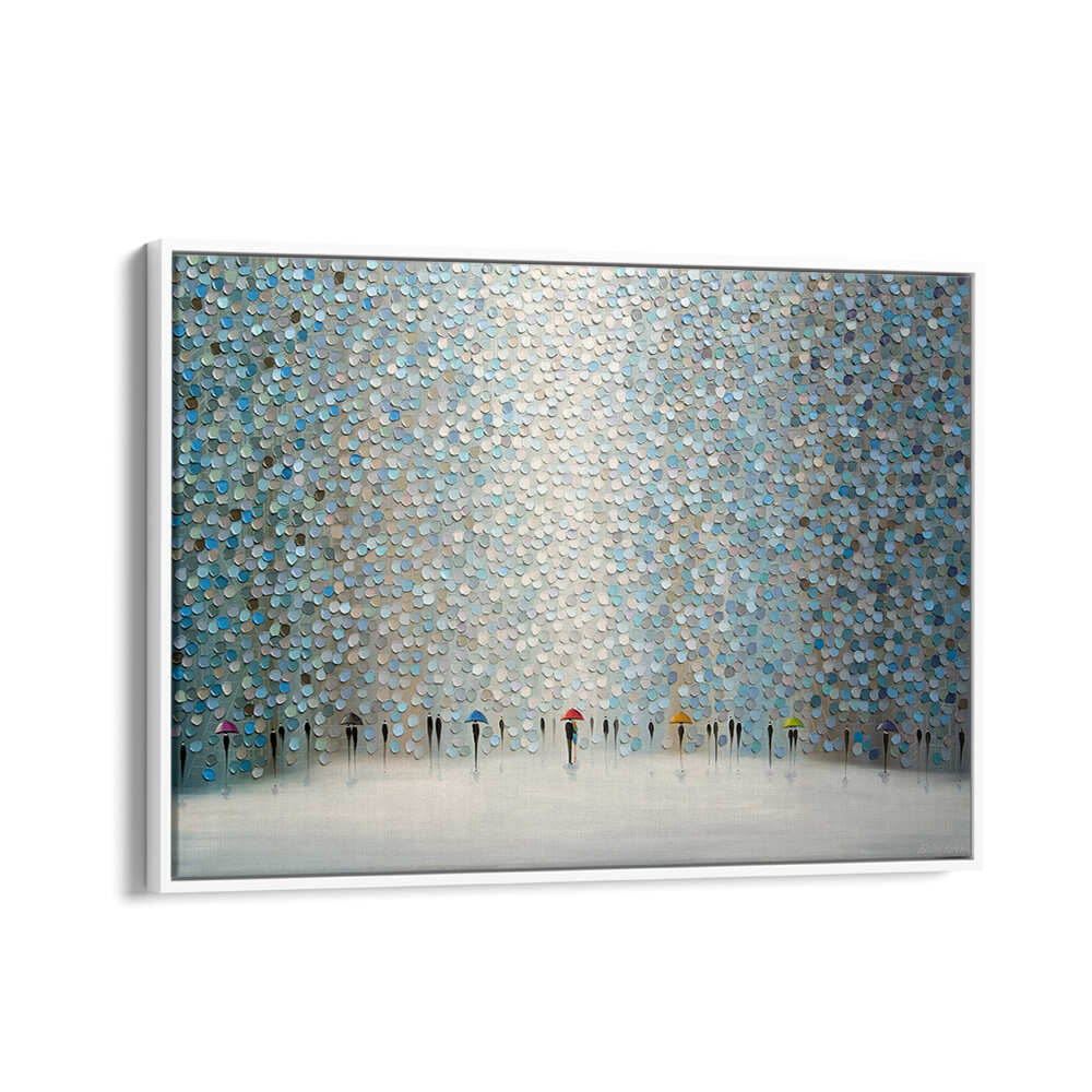 RAIN SYMPHONY , MODERN IMPRESSIONISM PAINTINGS