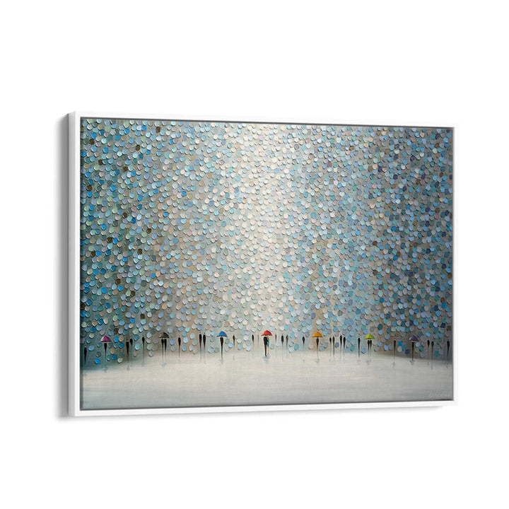 RAIN SYMPHONY , MODERN IMPRESSIONISM PAINTINGS