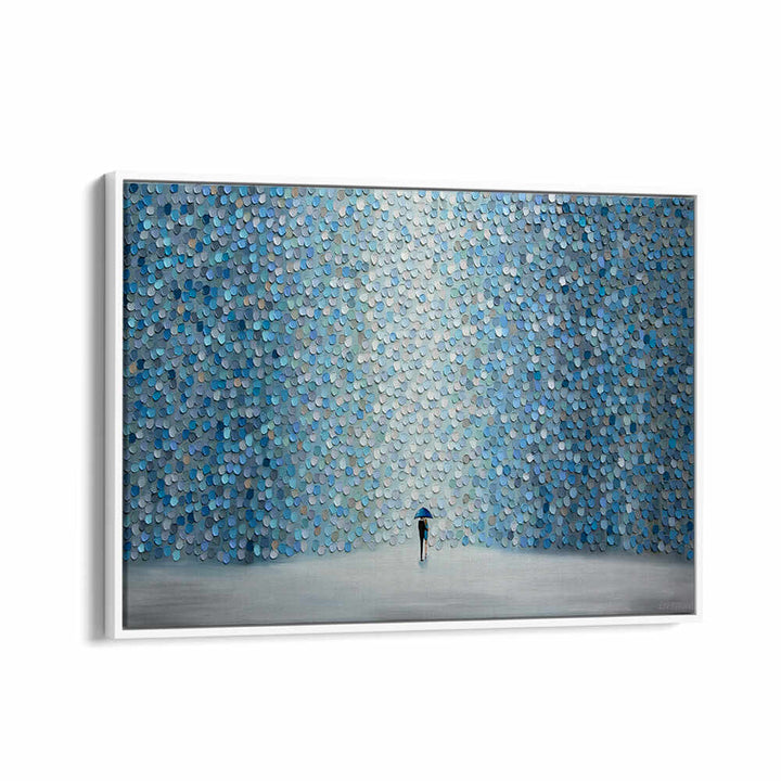 RAINFALL MELODY , MODERN IMPRESSIONISM PAINTINGS