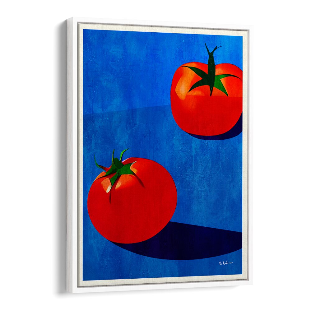 Charming DEUX TOMATES, KITCHEN POSTERS showcase vibrant tomatoes, perfect for enhancing your kitchen decor.