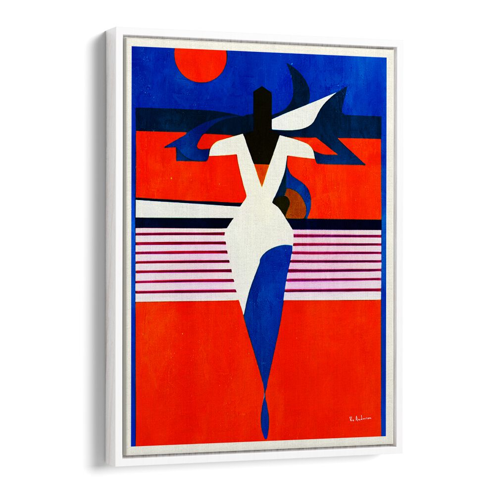 Bold and vibrant artwork from LA FEMME FATALE, PORTRAITS captures the allure of feminine beauty and strength.