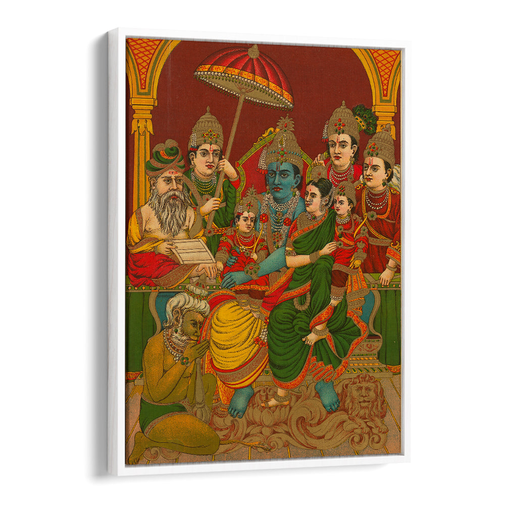 UTTARA RAMA CHARITRA , INDIAN ART PAINTINGS