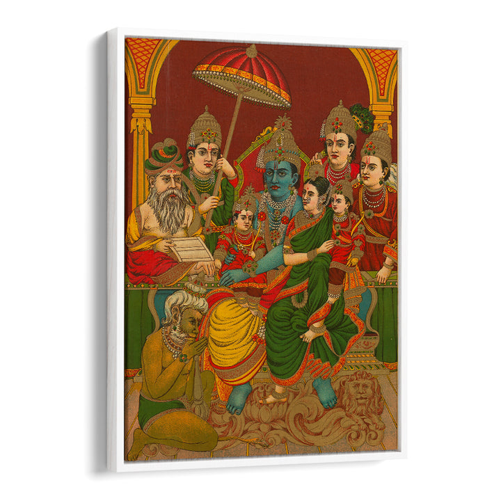 UTTARA RAMA CHARITRA , INDIAN ART PAINTINGS