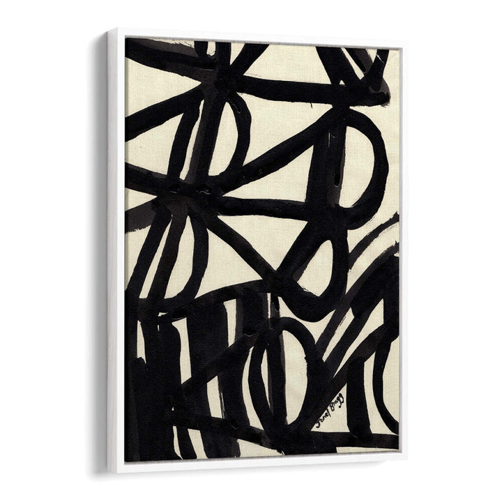 SHAPES AND LINES IN INK II ,ABSTRACT PAINTINGS