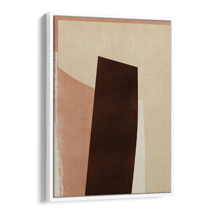 GEOMETRIC SHAPES IN EARTHY TONES , BOHO ART PAINTINGS