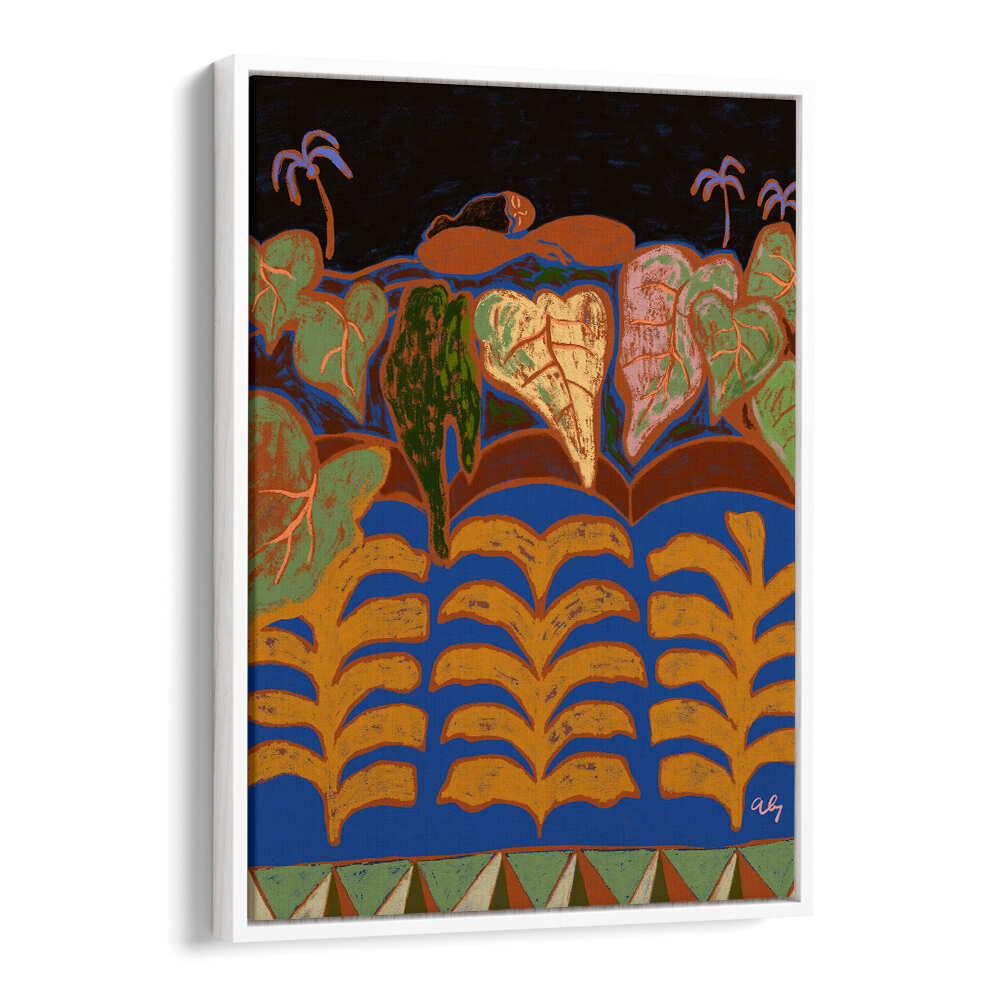 DREAMING UNDER THE STARS , PORTRAITS & FIGURATIVE ILLUSTRATIONS