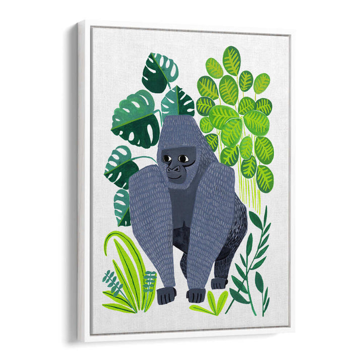 Vibrant SILVERBACK GORILLA KIDS ROOM PAINTINGS bring adventure and imagination to your child's space.