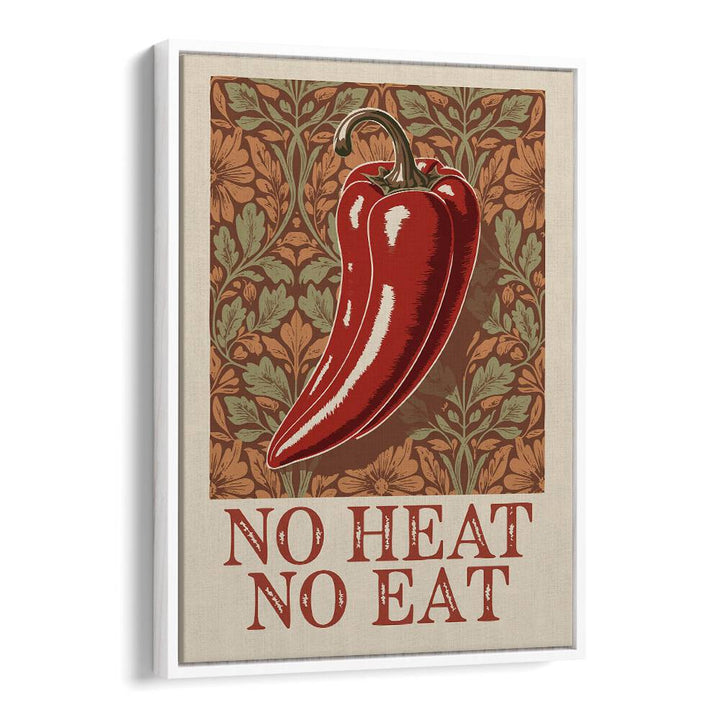 Stylish SPICY ELEGANCE, KITCHEN POSTERS showcase a vibrant chili pepper, perfect for cooking enthusiasts.