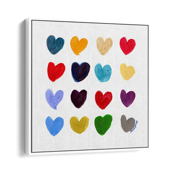 SQUARE OF HEARTS I , FASHION POSTERS