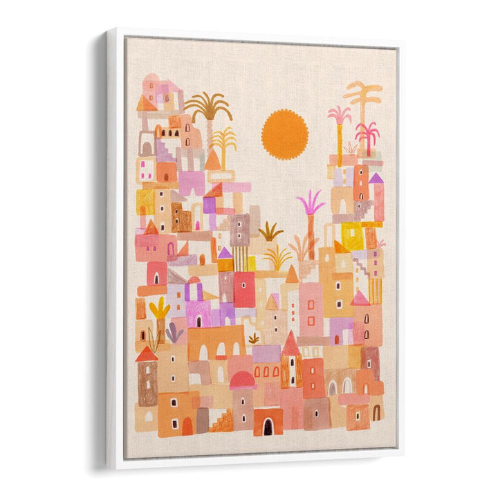 STACKED COLORFUL DESERT TOWN