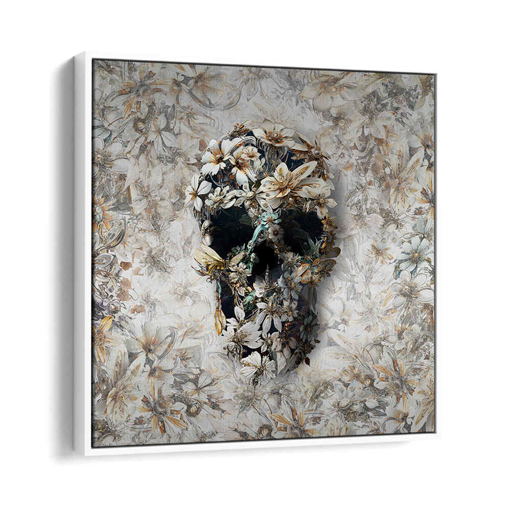 STEAMPUNK SKULL , SURREAL ART PRINTS