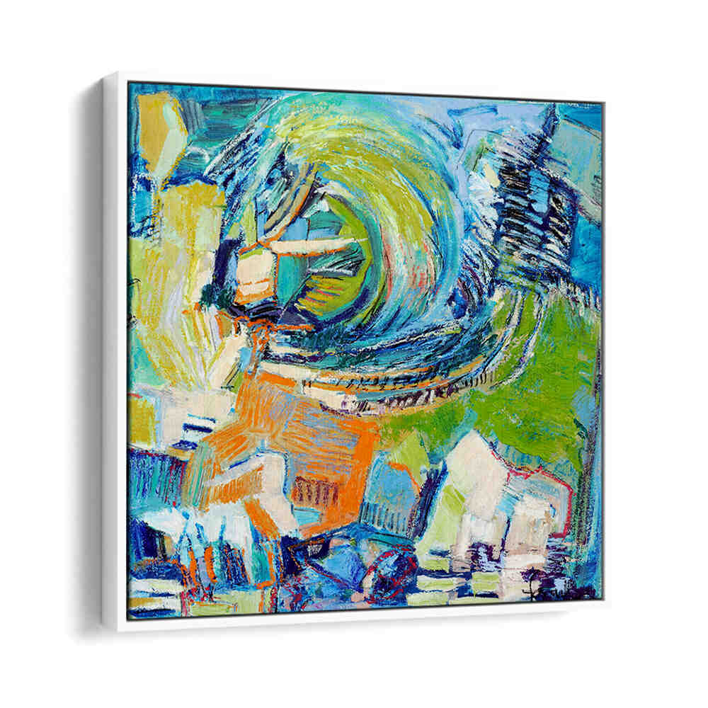SWIRLING PATTERNS , ABSTRACT PAINTING