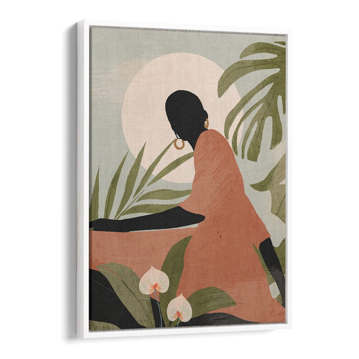 Discover the SERENE SUNLIT SILHOUETTE, BOHO ART PAINTINGS, perfect for adding artistic flair to your decor.