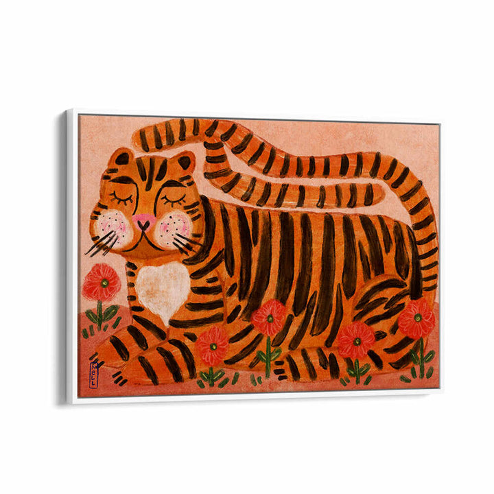 SLEEPING TIGER , KIDS ROOM PAINTINGS