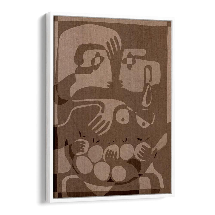 Artistic depiction of connection and harmony in SOIL AND SPIRIT, PORTRAITS & FIGURATIVE ILLUSTRATIONS.