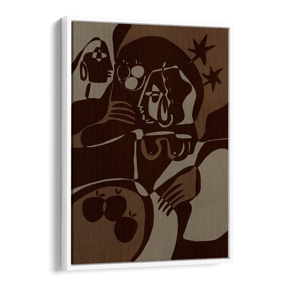 SOIL AND SPIRIT IV, PORTRAITS showcases elegant figurative illustrations that enhance your wellness journey.