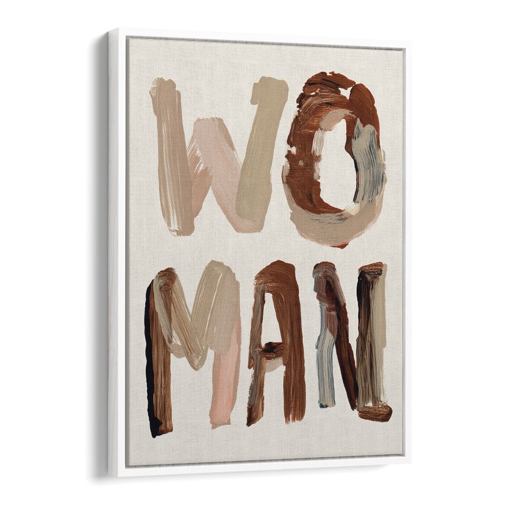 TEXTURED WOMAN WORD