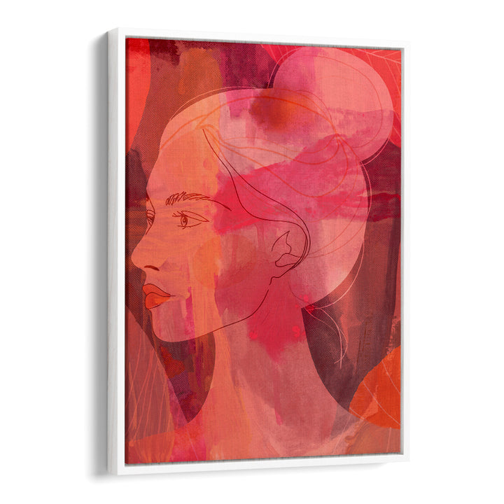 Artistic portrayal highlighting "THE FEMININE COSMIC SPIRIT I , PORTRAITS" for spiritual growth and divine energy.