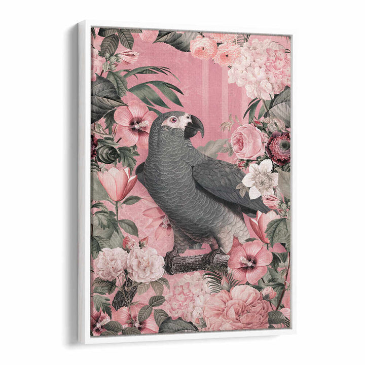 THE PARROTS PARADISE GARDEN II , ANIMAL PAINTINGS