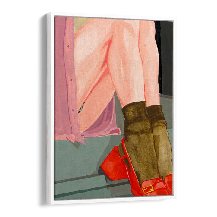 Stylish artwork of THE WAITING GIRL, FASHION POSTERS, showcasing elegance and charm for any decor.