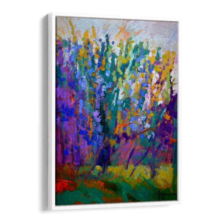 VIBRANT BLOSSOMS , ABSTRACT PAINTINGS