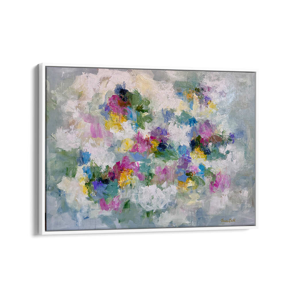 VIBRANT COLORS II, ABSTRACT PAINTINGS add a lively touch to any space with their stunning color blend and forms.