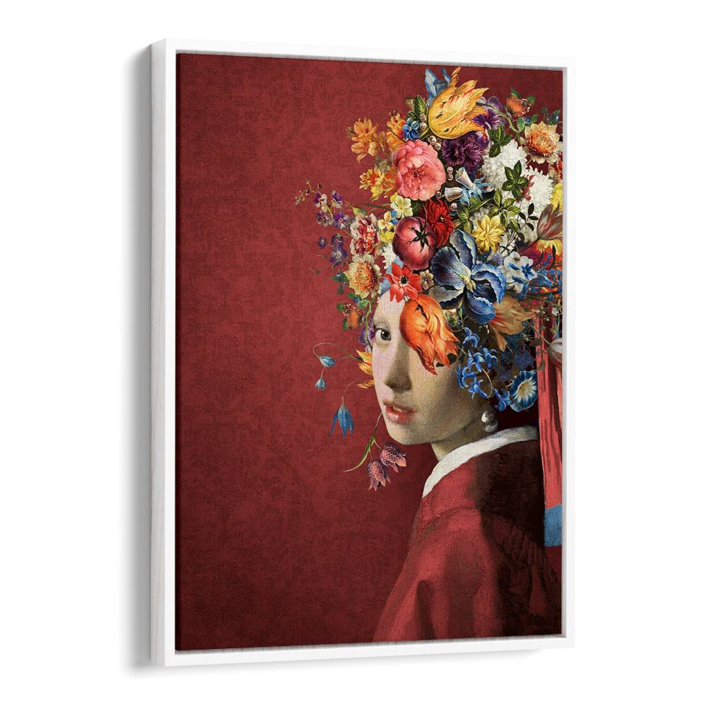 VIBRANT FLORAL PORTRAIT