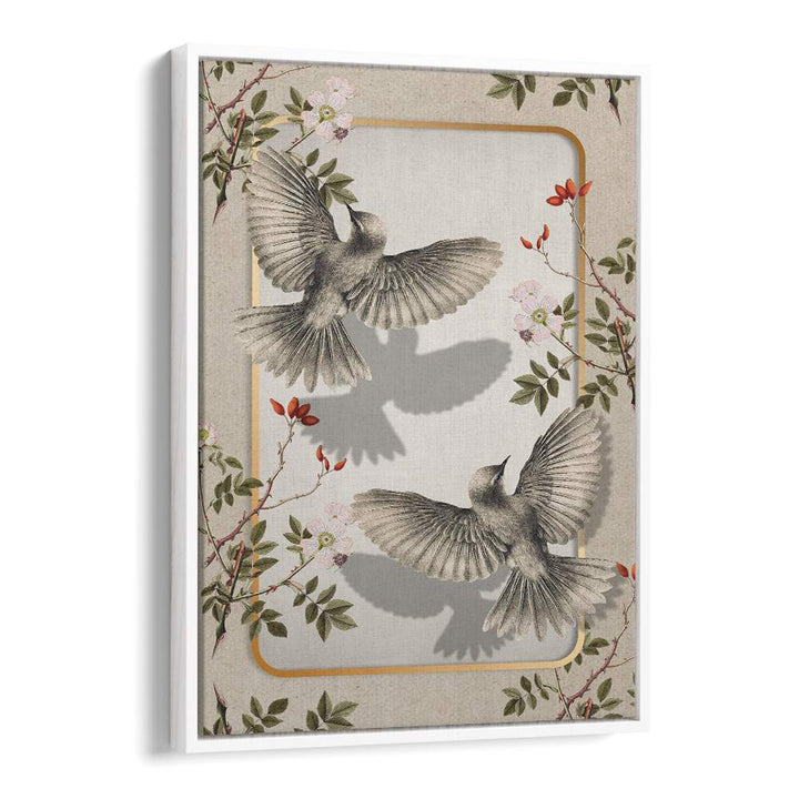 VINTAGE BOTANICAL BIRDS
