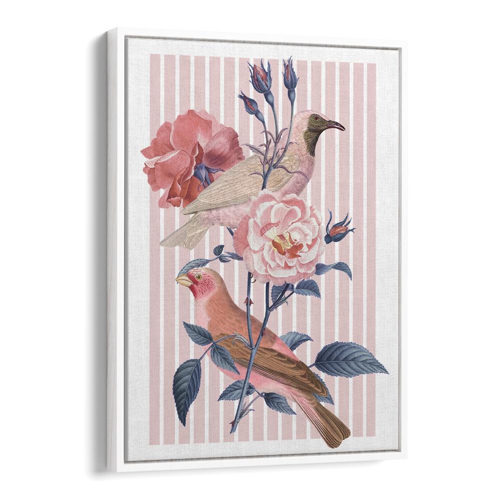 VINTAGE ROSE BIRDS