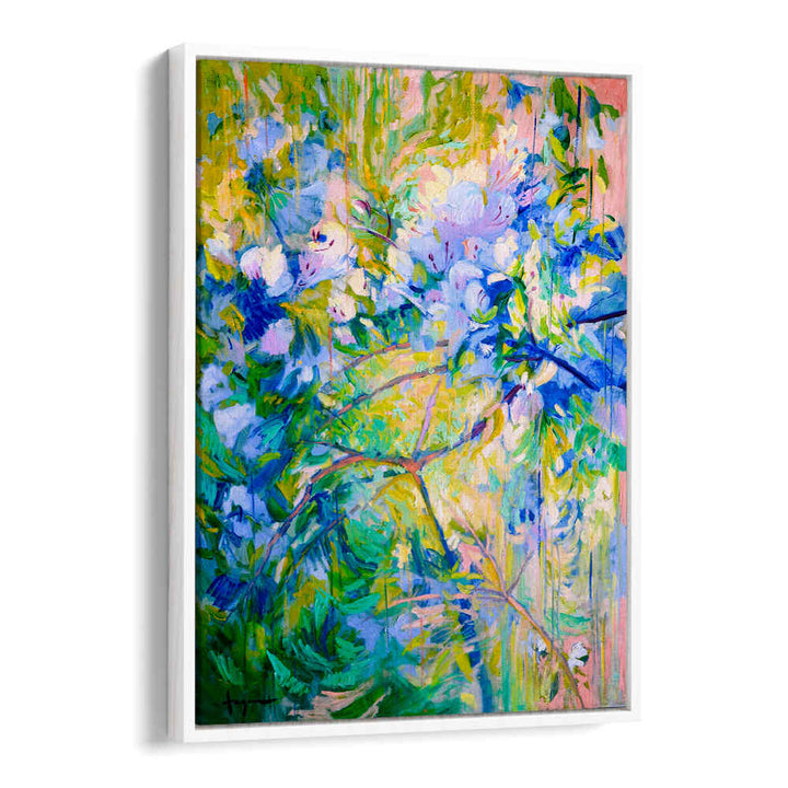 VIVID COLORS AND DELICATE PETALS II  , ABSTRACT PAINTINGS