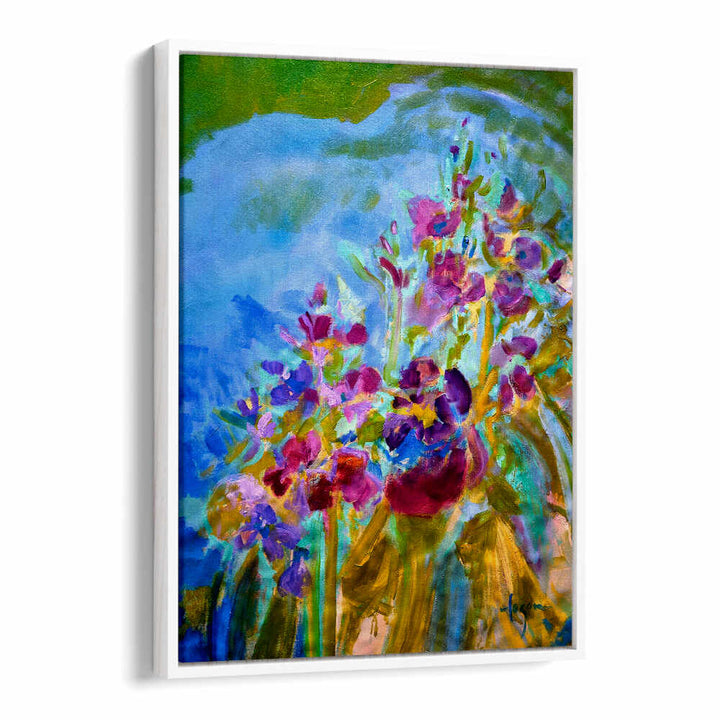 VIVID COLORS AND DELICATE PETALS III  , ABSTRACT PAINTINGS