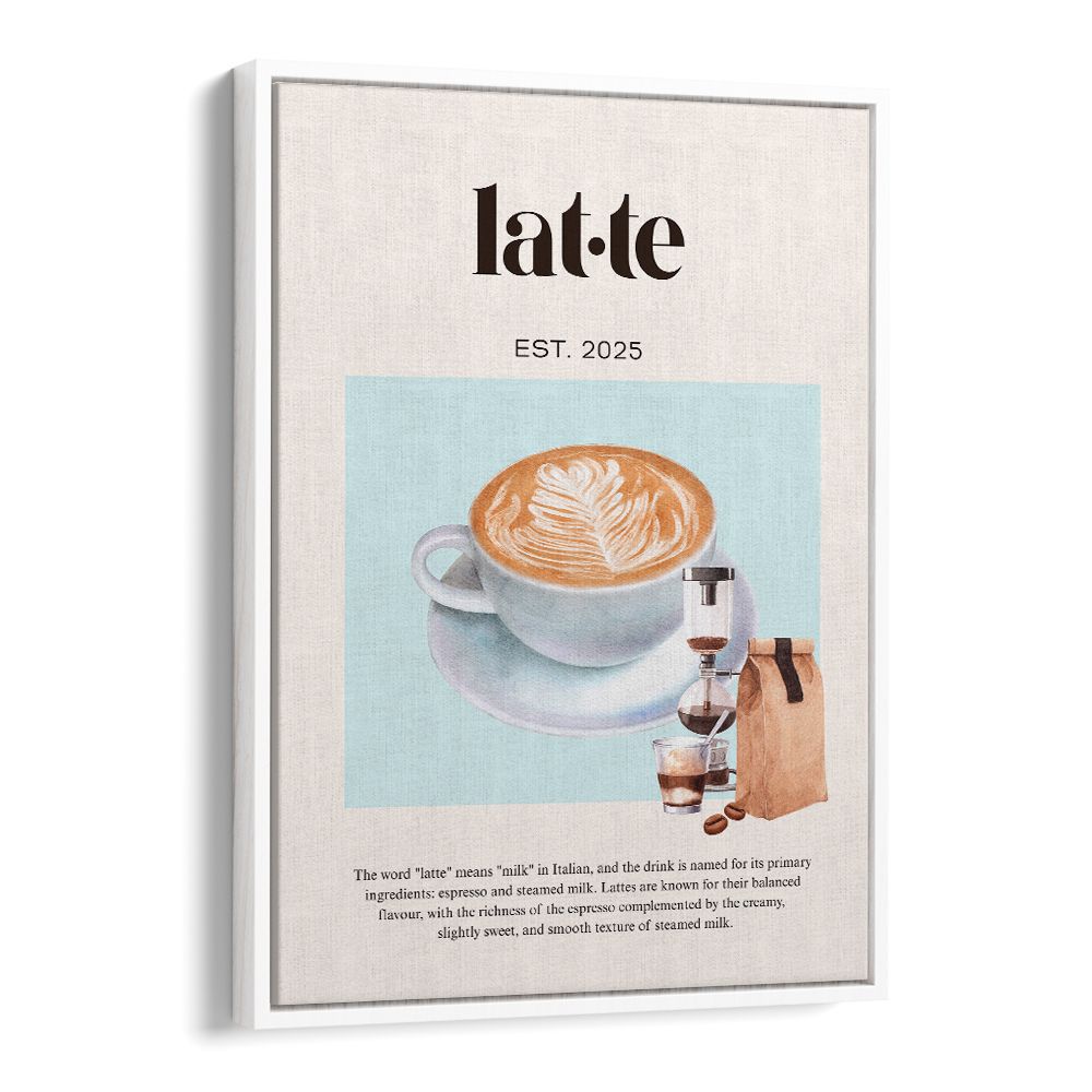WARM LATTE ART ILLUSTRATION