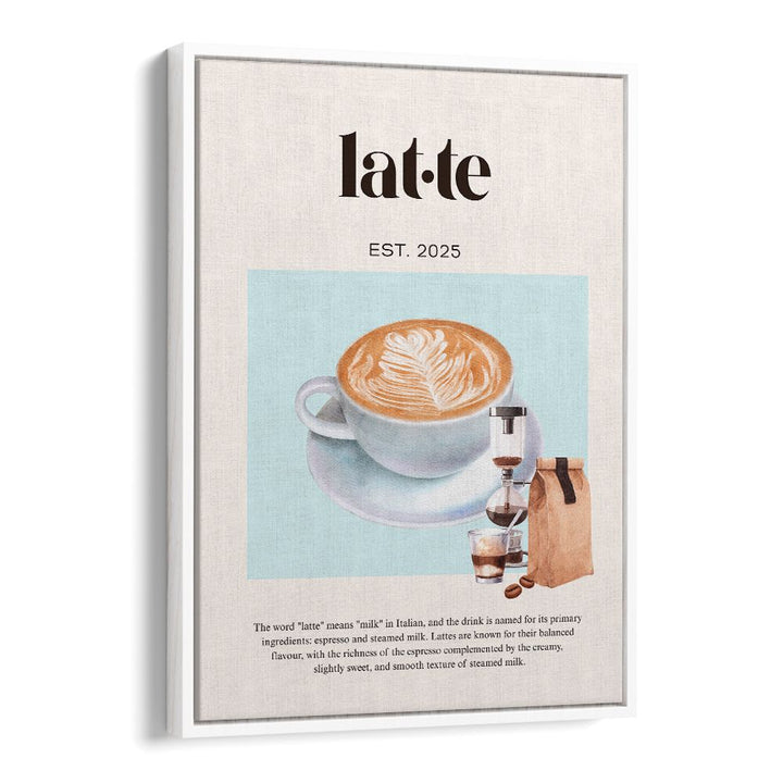 WARM LATTE ART ILLUSTRATION