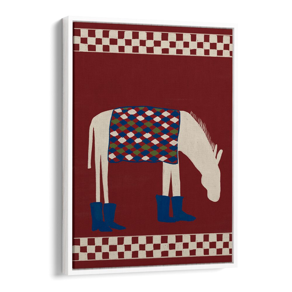 WHIMSICAL DONKEY IN BOOTS