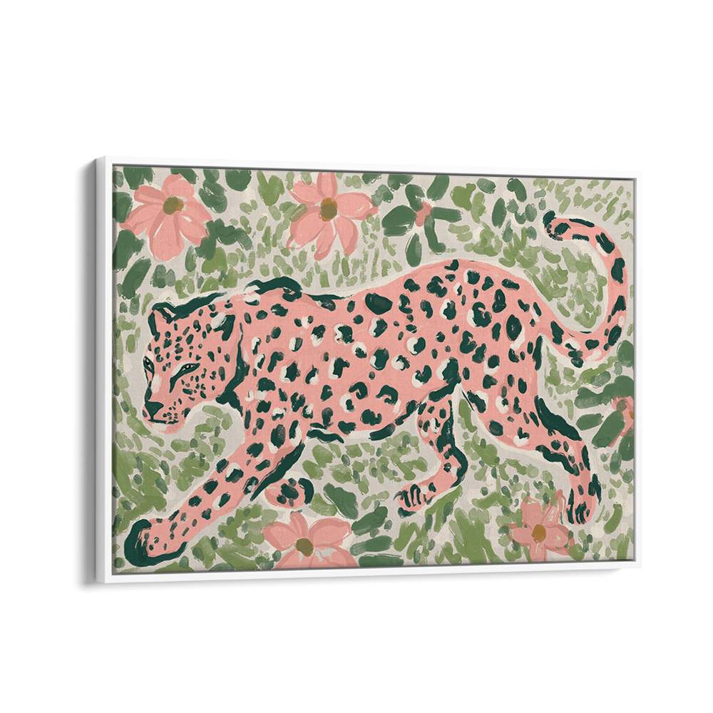 WHIMSICAL PINK LEOPARD