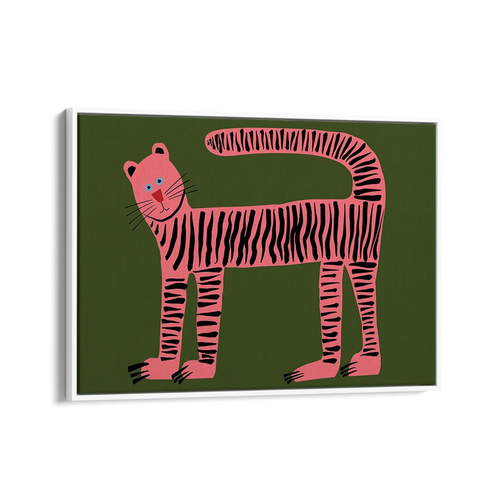 WHIMSICAL PINK TIGER