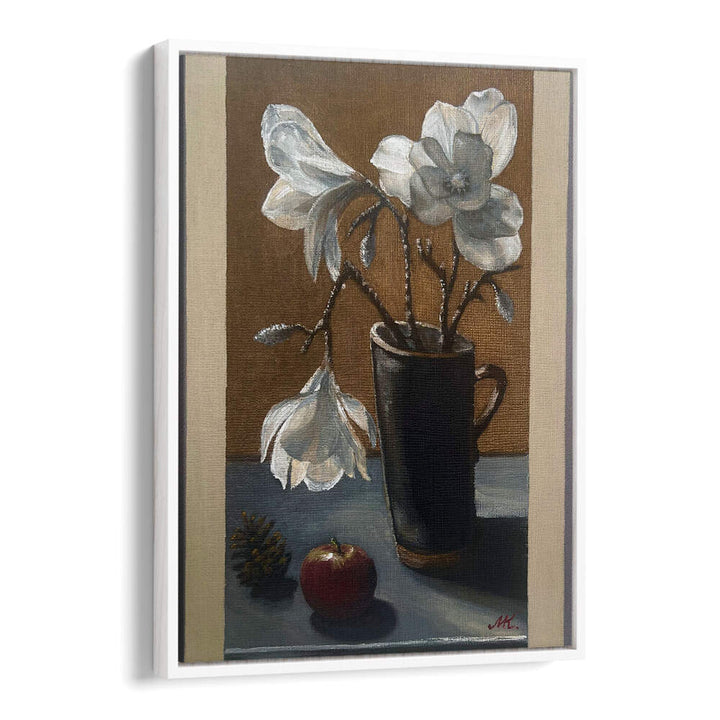 WHITE FLORAL STILL LIFE
