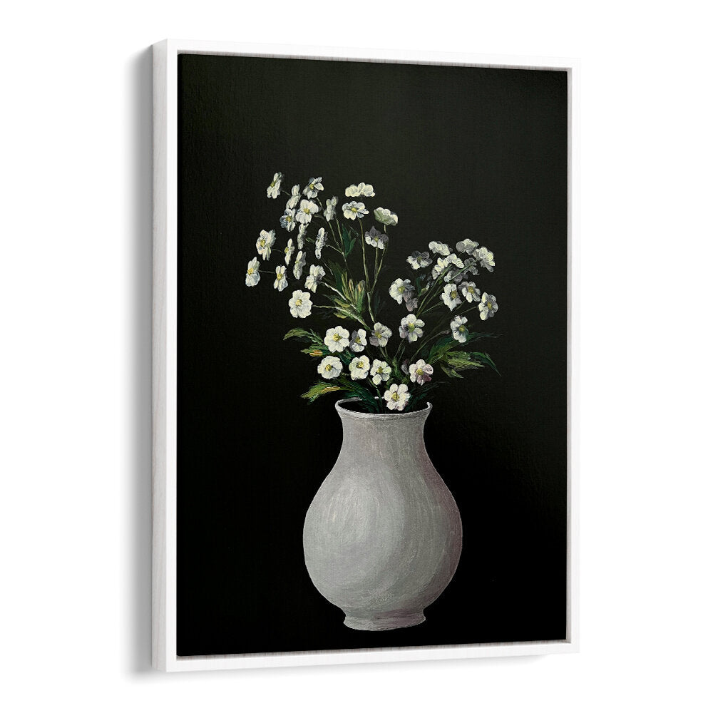 WHITE FLOWER PAINTING