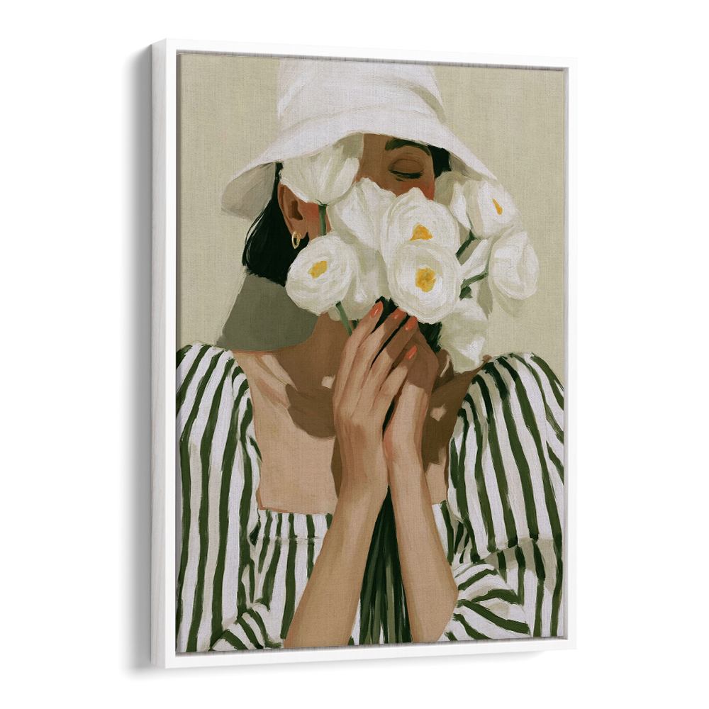 WHITE HAT RANUNCULUS