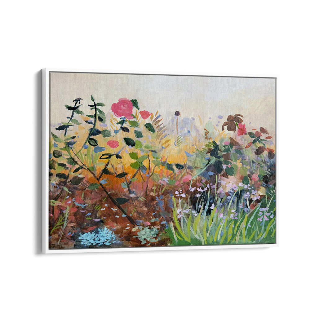 WINTER GLOW , FLORAL FLOWER PAINTINGS