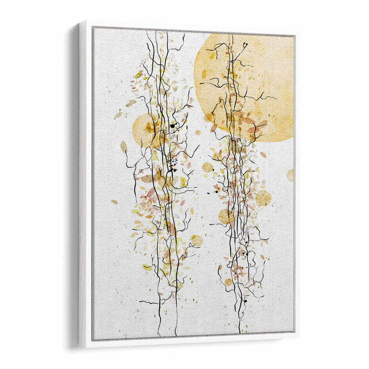 WILD AUTUMN IN THE SUNSET , FLORAL FLOWER PAINTINGS