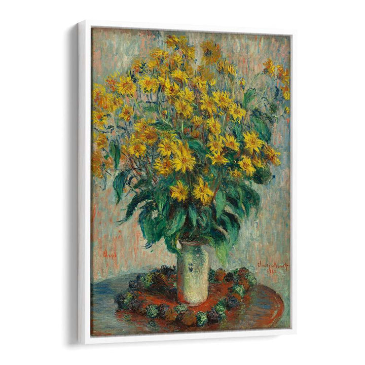 JERUSALEM ARTICHOKE FLOWERS (1880) , VINTAGE PAINTINGS