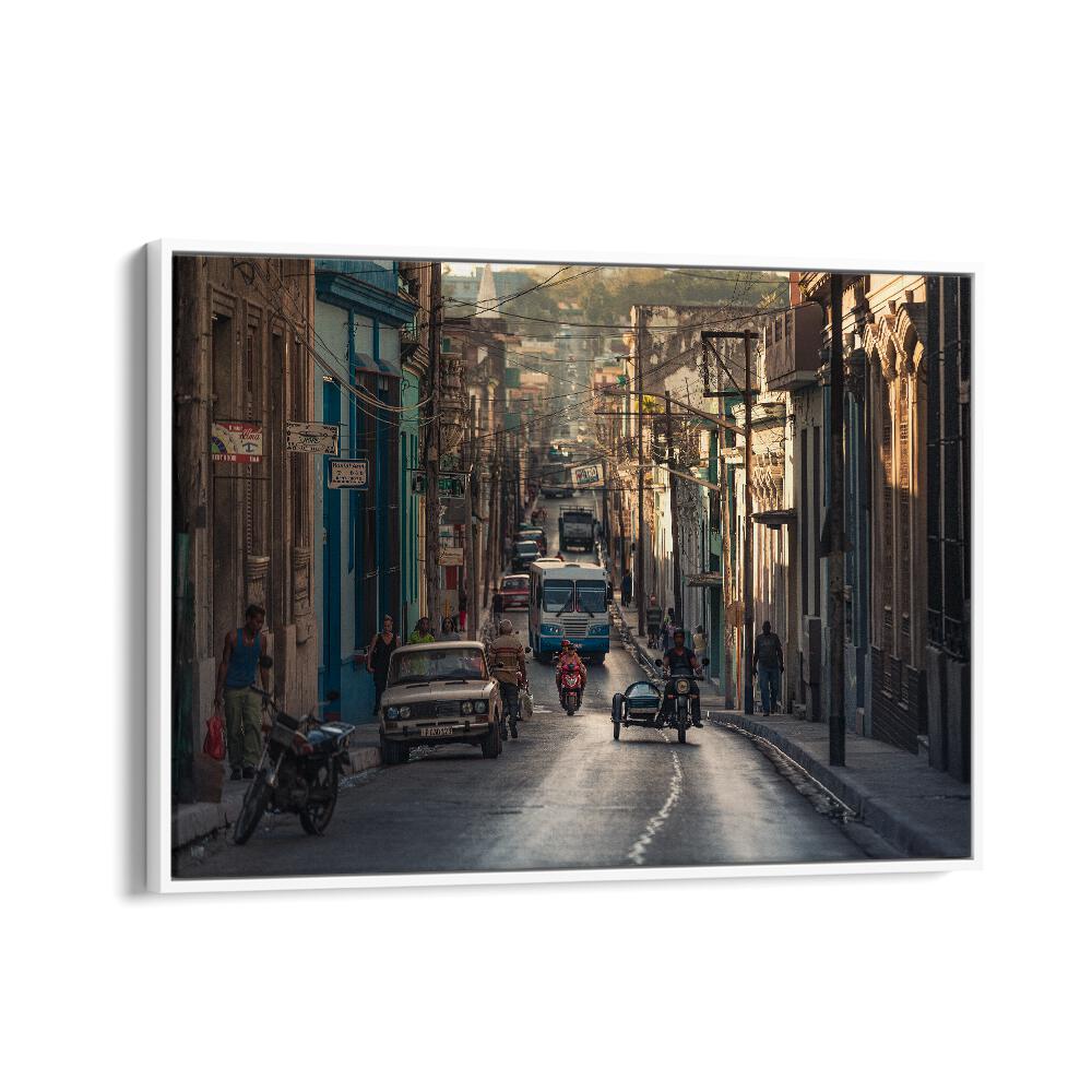 ABSTRACT painting - STREETS OF MATANZAS by Asianmonk