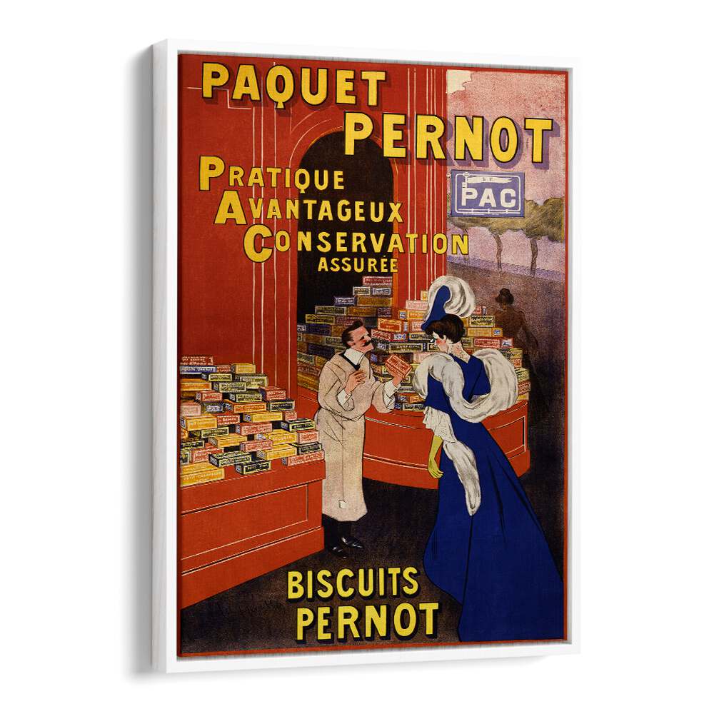 PAQUET PERNOT BISCUITS PERNOT (1905) , VINTAGE PAINTINGS