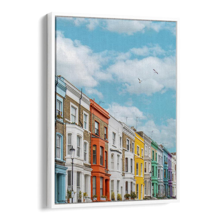 RAINBOW ROW , STREET PHOTOGRAPHY ART PRINTS