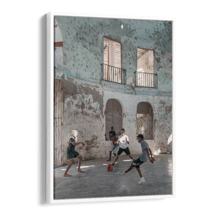 Christian Meermann painting - PLAYING SOCCER by Asianmonk