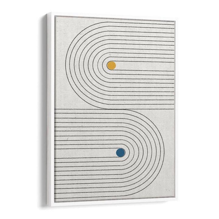 SIMPLE BLANCE DOTS , BOHO ART PAINTINGS