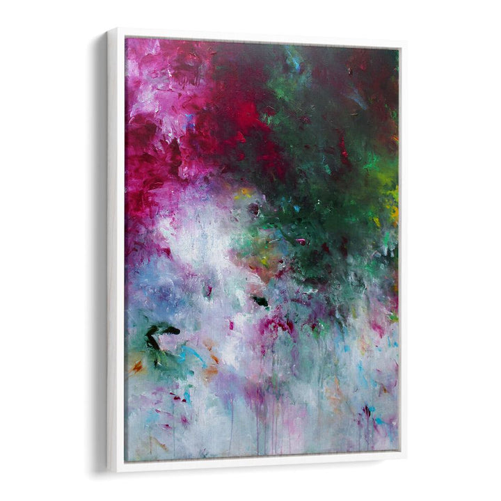Vibrant colors and brush strokes in ABSTRACT DESIGN XVII, a captivating piece of ABSTRACT PAINTINGS for your space.